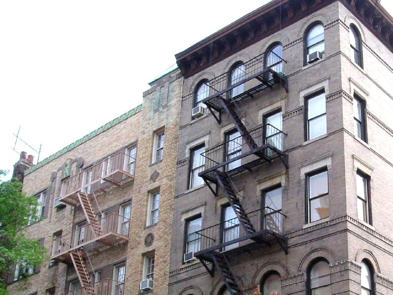 Apartment building in New York