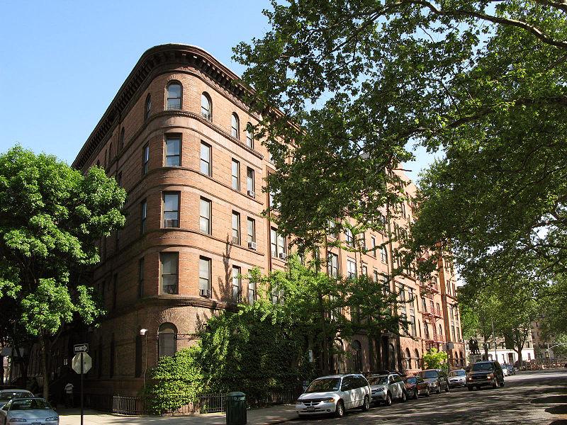 Apartment building in the Morningside Heights neighborhood of Manhattan